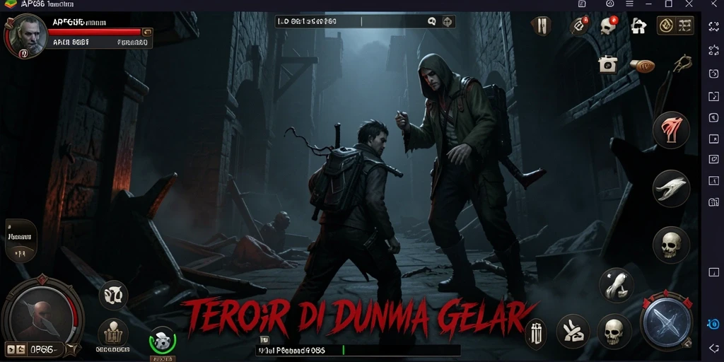 Tampilan menakutkan gameplay AP686 yang menegangkan.