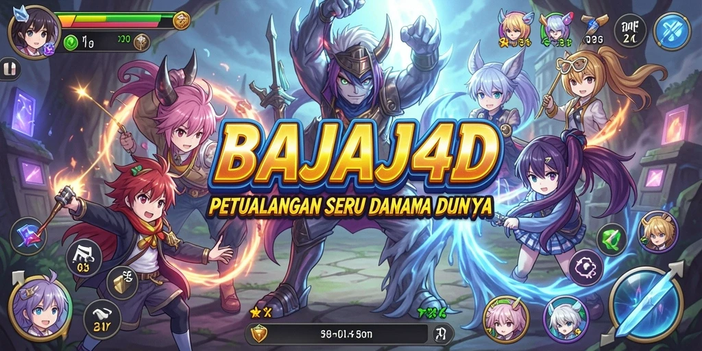 Gameplay seru dalam dunia anime yang memukau.