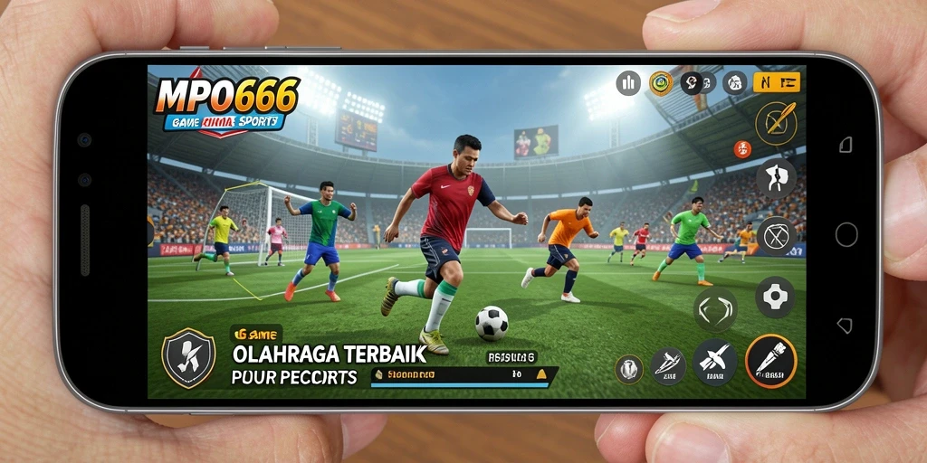 Tampilan gameplay aktif di MPO666, menampilkan berbagai pilihan olahraga.