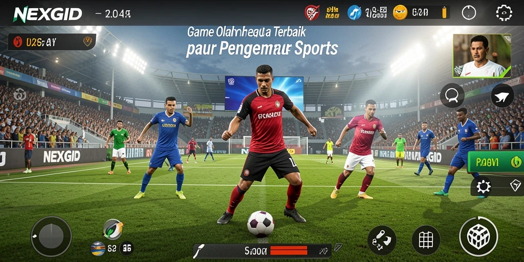 Tampilan gameplay <strong>NEXGID</strong> yang menegangkan saat bertanding.