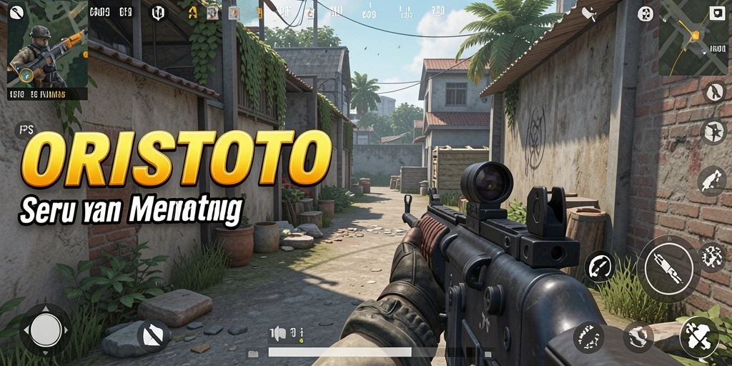 Gameplay ORISTOTO yang penuh aksi dan intens.