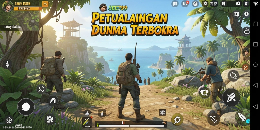 Gameplay menyerbu di dunia luas SEE789 yang menakjubkan.